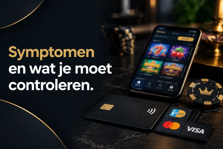 Symptomen en wat je moet controleren